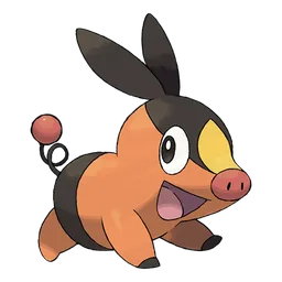 Tepig, official artwork