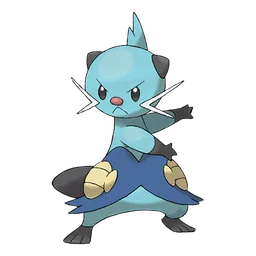 Dewott, official artwork