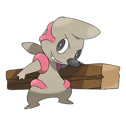 Timburr, official artwork