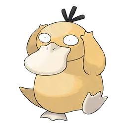 Psyduck, official artwork