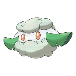 Cottonee, official artwork
