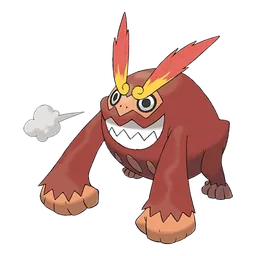 Darmanitan, official artwork