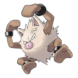 Primeape, official artwork