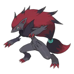 Zoroark, official artwork