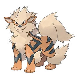 Arcanine, official artwork