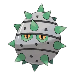 Ferroseed, official artwork