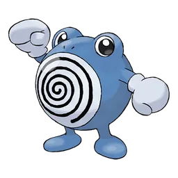 Poliwhirl, official artwork