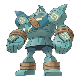 Golurk, official artwork