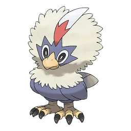 Rufflet, official artwork