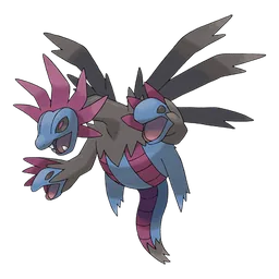 Hydreigon, official artwork