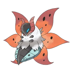 Volcarona, official artwork
