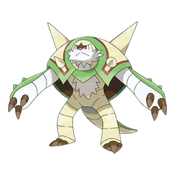 Chesnaught, official artwork