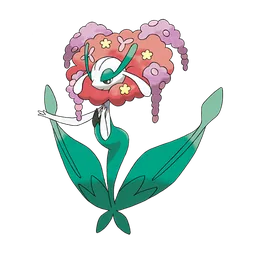 Florges, official artwork