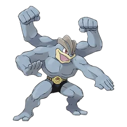 Machamp, official artwork