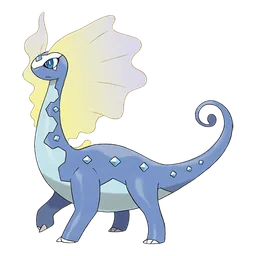 Aurorus, official artwork