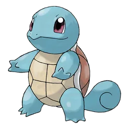 Squirtle, official artwork