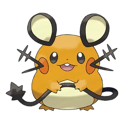 Dedenne, official artwork