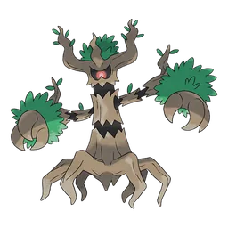 Trevenant, official artwork