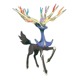 Xerneas, official artwork