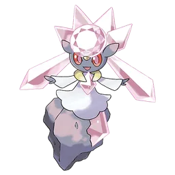 Diancie, official artwork
