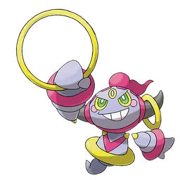 Hoopa, official artwork