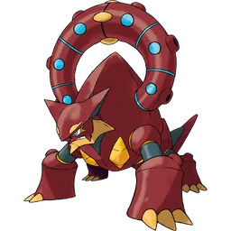 Volcanion, official artwork
