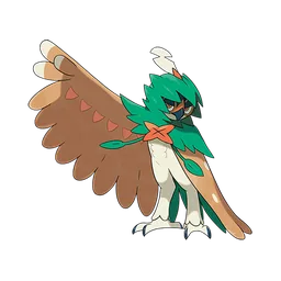Decidueye, official artwork