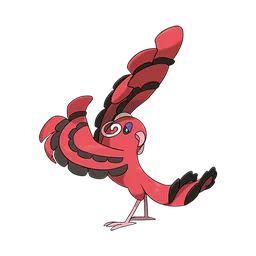 Oricorio, official artwork