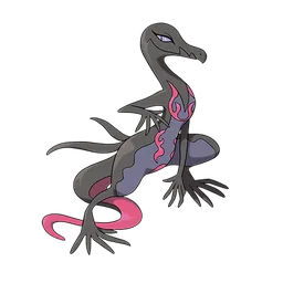 Salazzle, official artwork