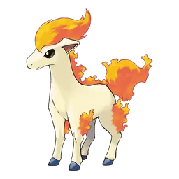 Ponyta, official artwork
