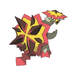 Turtonator, official artwork