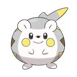 Togedemaru, official artwork