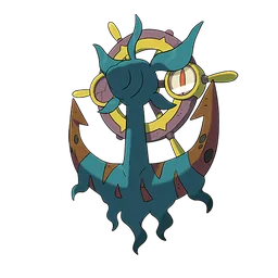 Dhelmise, official artwork