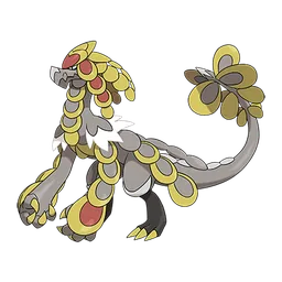 Kommo-o, official artwork