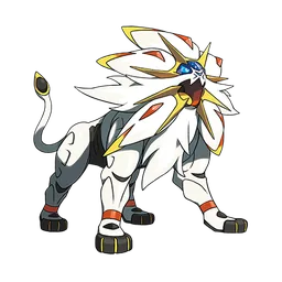 Solgaleo, official artwork