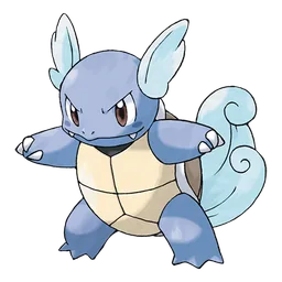Wartortle, official artwork