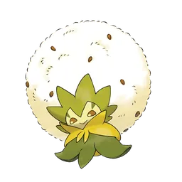 Eldegoss, official artwork
