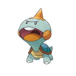 Chewtle, official artwork