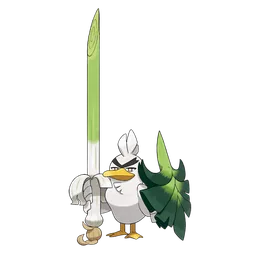 Sirfetch'd, official artwork