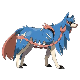 Zacian, official artwork