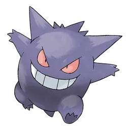 Gengar, official artwork