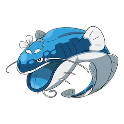 Dondozo, official artwork