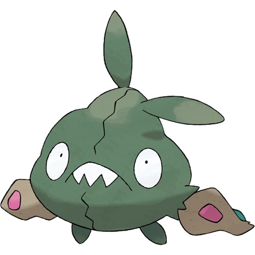 Trubbish, the sprite the game starts you as